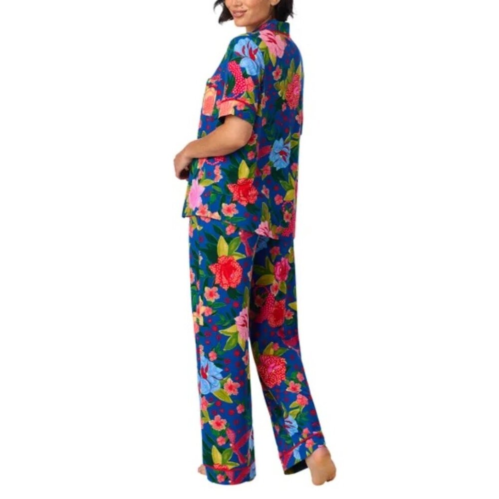 Room Service Women's Notch Collar Pajama Set - Picture 7 of 12